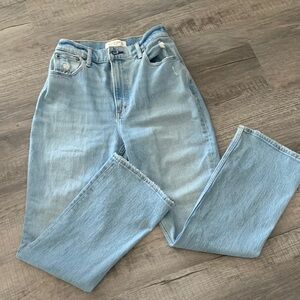Abercrombie & Fitch Light Blue Straight Leg Jeans